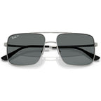 Ari RB3758, Silver/Dark Grey Polarised Lenses 56 Eye Size