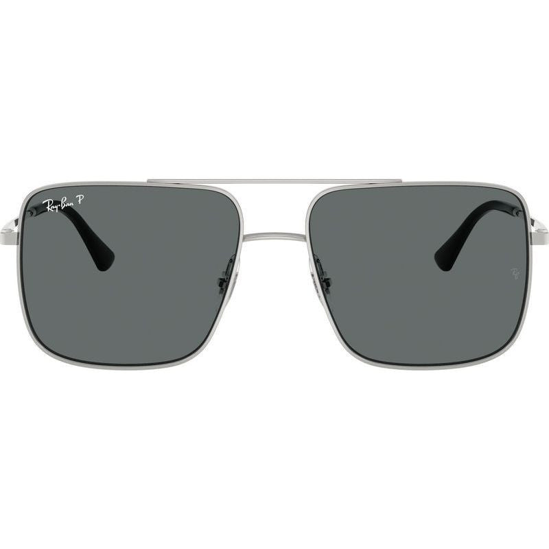 Ari RB3758, Silver/Dark Grey Polarised Lenses 56 Eye Size