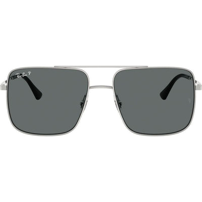 Ari RB3758, Silver/Dark Grey Polarised Lenses 56 Eye Size