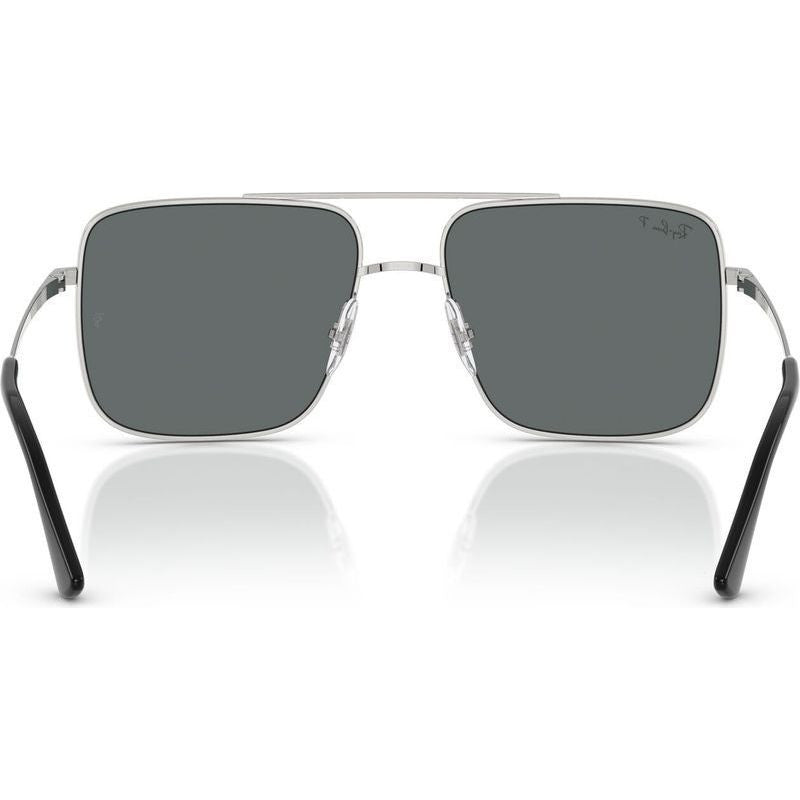 Ari RB3758, Silver/Dark Grey Polarised Lenses 56 Eye Size
