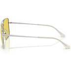Ari RB3758, Silver/Gold Flash Yellow Mirror Lenses 56 Eye Size