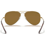 Aviator Classic RB3025, Gold/Brown Glass Lenses 58 Eye Size