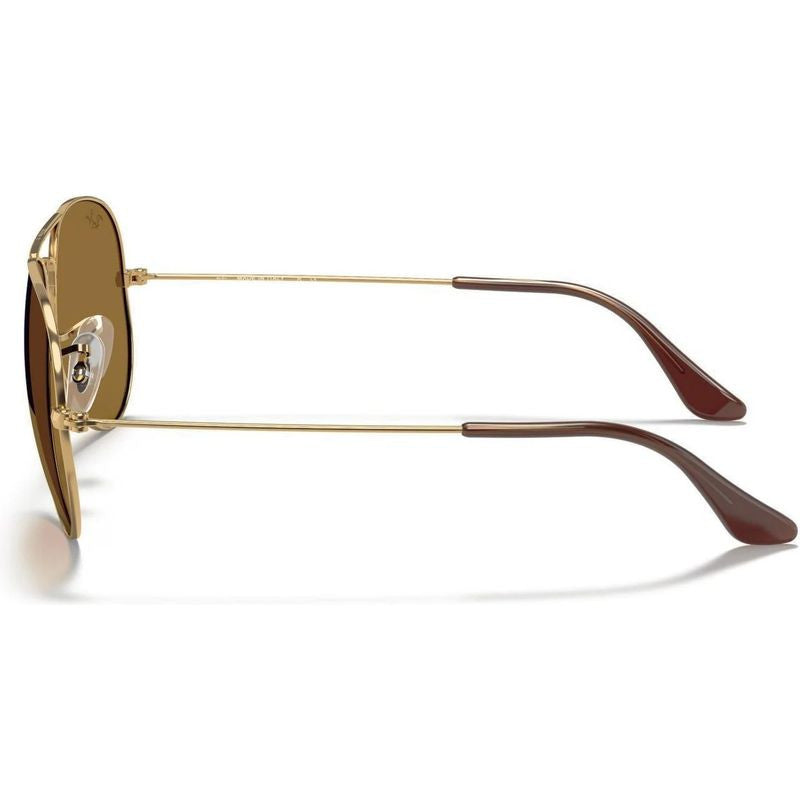 Aviator Classic RB3025, Gold/Brown Glass Lenses 58 Eye Size