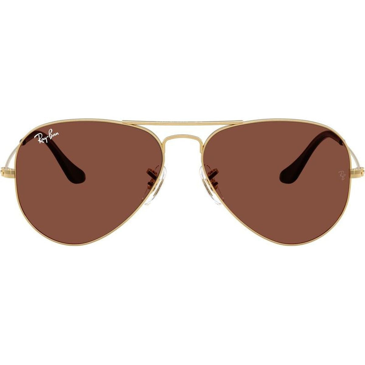 Aviator Classic RB3025, Arista/Red Glass Lenses 62 Eye Size