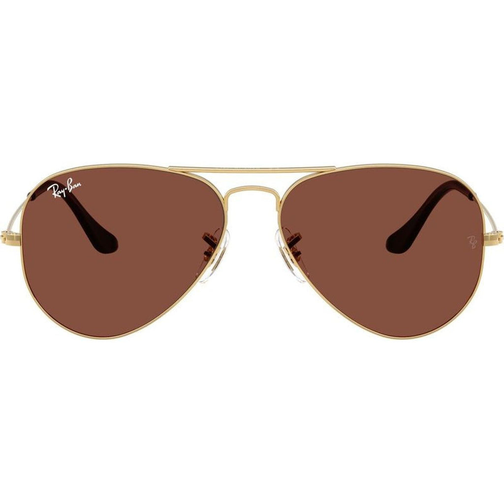 Aviator Classic RB3025, Arista/Red Glass Lenses 58 Eye Size