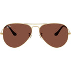 Aviator Classic RB3025, Arista/Red Glass Lenses 58 Eye Size