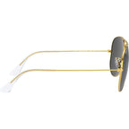 Aviator Classic RB3025, Legend Gold/Black Glass Polarised Lenses 62 Eye Size