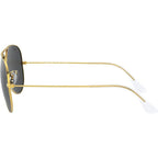 Aviator Classic RB3025, Legend Gold/Black Glass Polarised Lenses 62 Eye Size