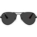 Aviator Max RB3925, Black/Black Polarised Glass Lenses 62 Eye Size