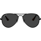 Aviator Max RB3925, Black/Black Polarised Glass Lenses 62 Eye Size