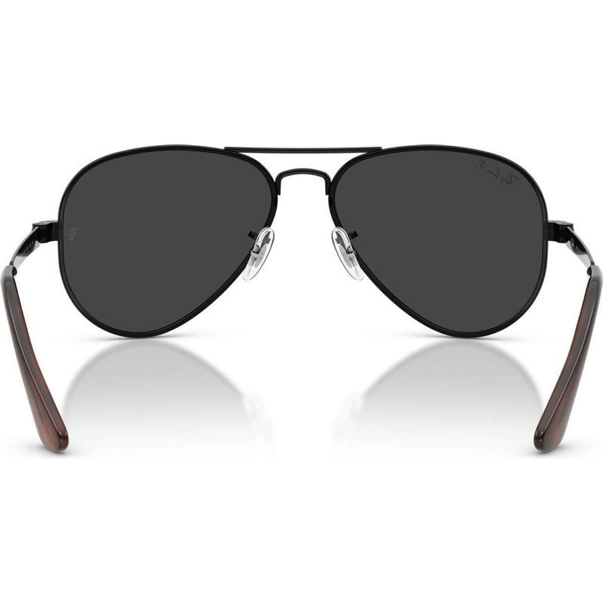 Aviator Max RB3925, Black/Black Polarised Glass Lenses 62 Eye Size