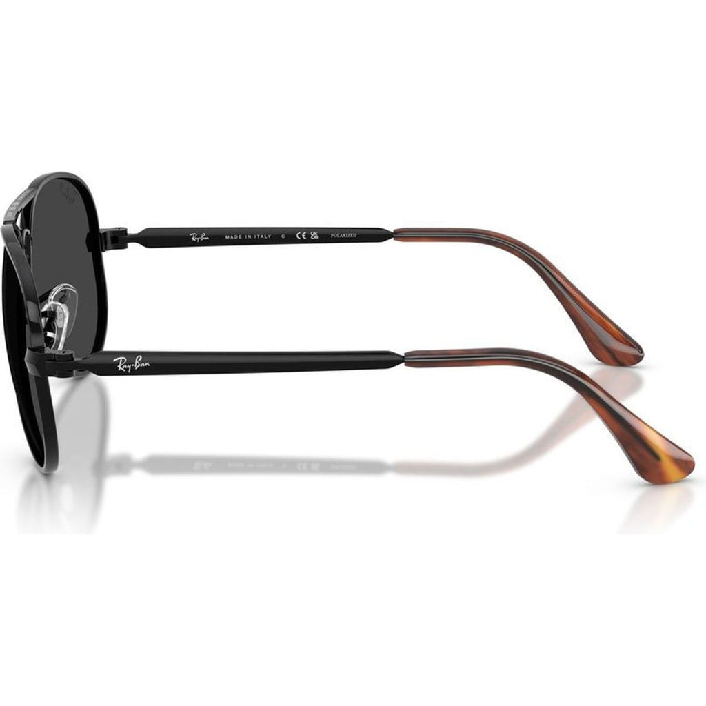 Aviator Max RB3925, Black/Black Polarised Glass Lenses 62 Eye Size