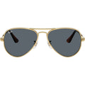 Aviator Max RB3925, Arista/Blue Glass Lenses 62 Eye Size