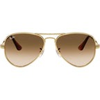 Aviator Max RB3925, Arista/Brown Clear Gradient Glass Lenses 58 Eye Size