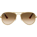 Aviator Max RB3925, Arista/Brown Clear Gradient Glass Lenses 62 Eye Size