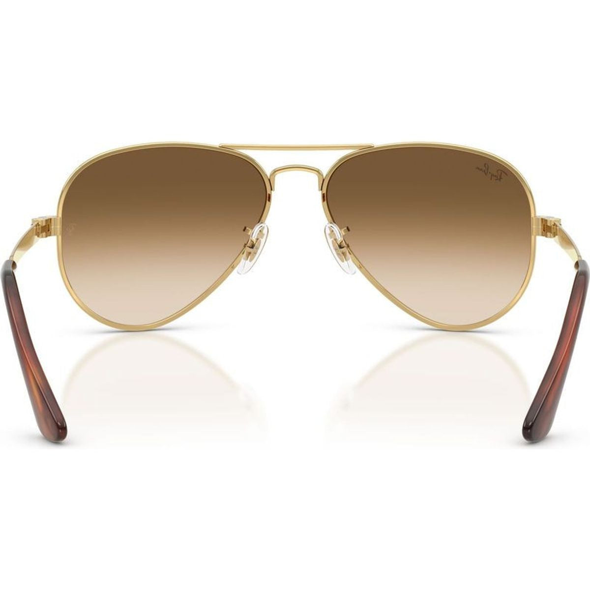 Aviator Max RB3925, Arista/Brown Clear Gradient Glass Lenses 62 Eye Size