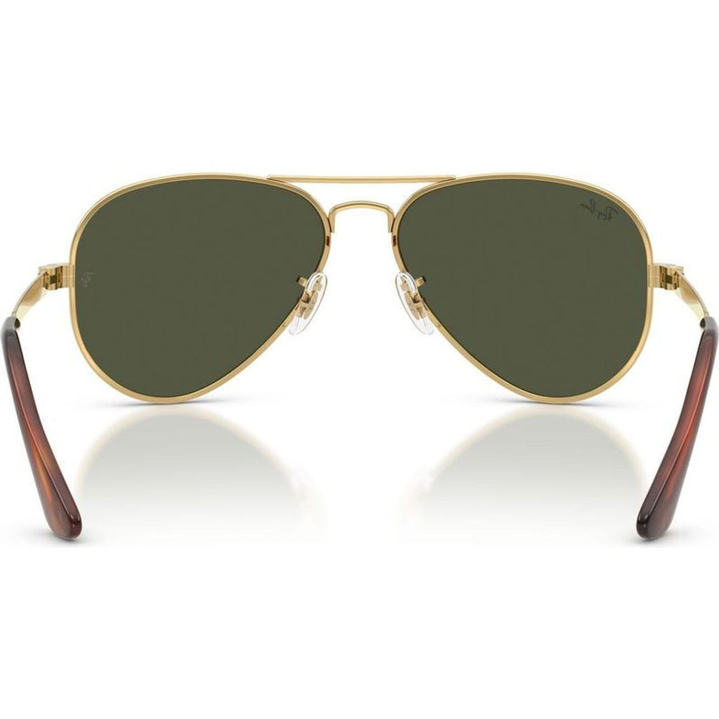 Aviator Max RB3925, Arista/Green Glass Lenses 62 Eye Size