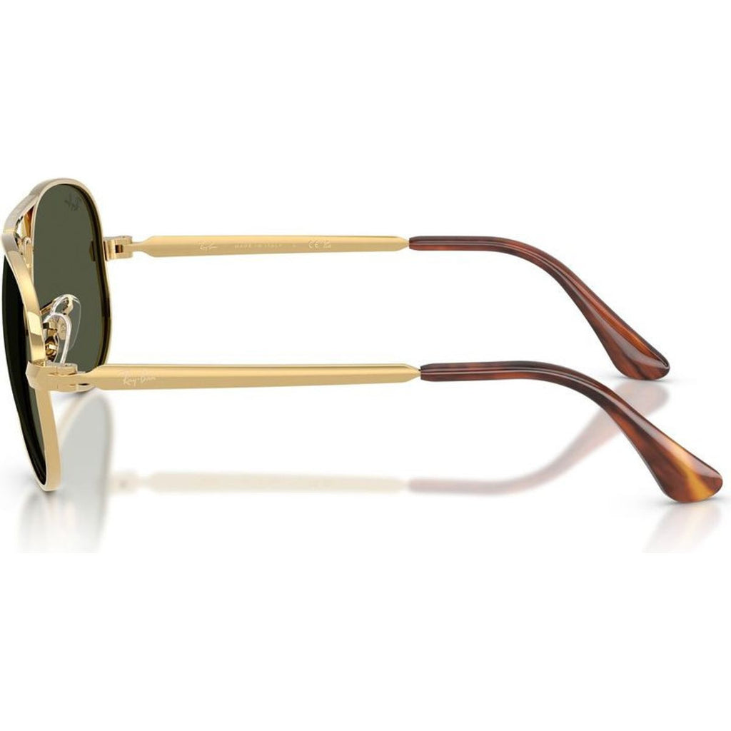Aviator Max RB3925, Arista/Green Glass Lenses 62 Eye Size