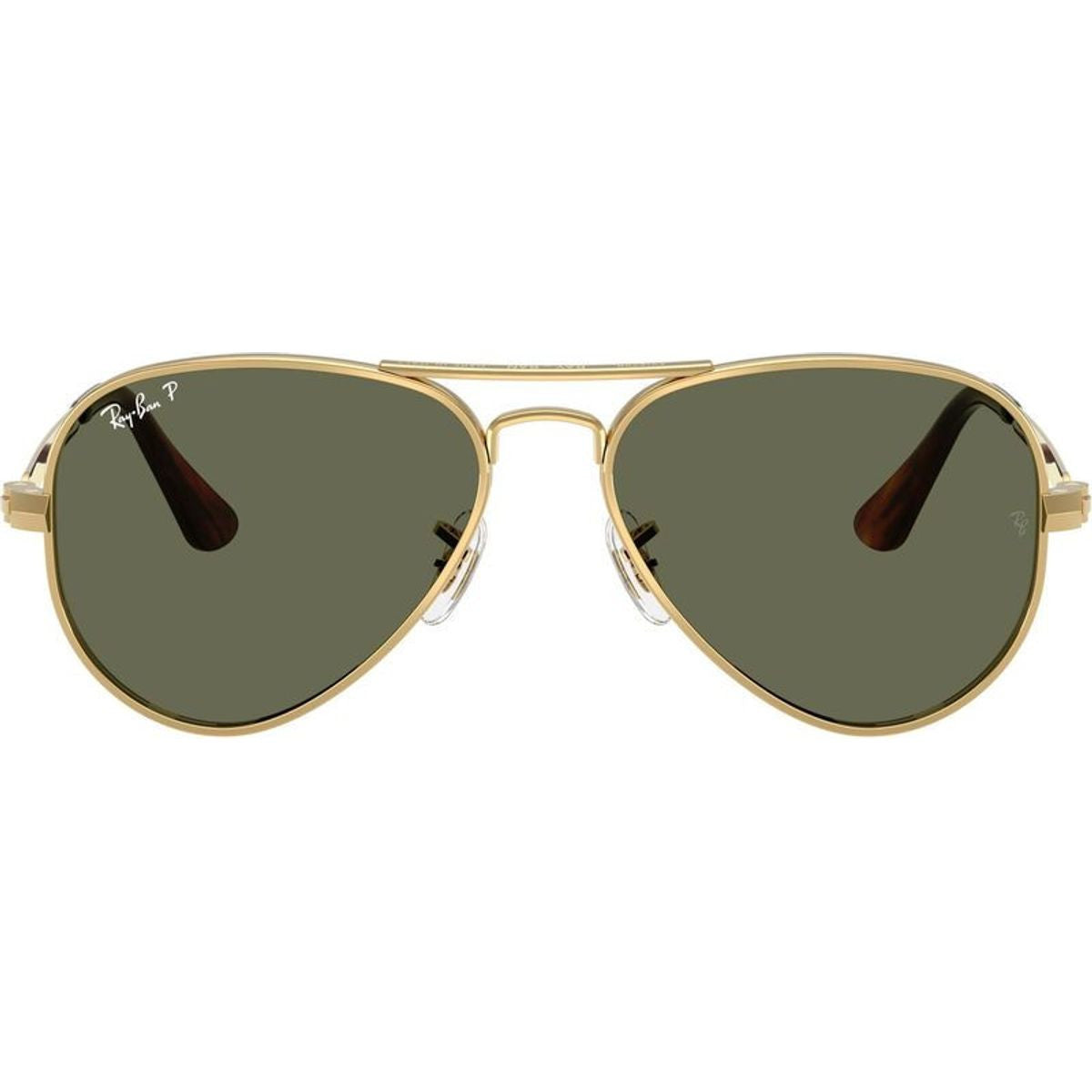 Aviator Max RB3925, Arista/Green Polarised Glass Lenses 58 Eye Size