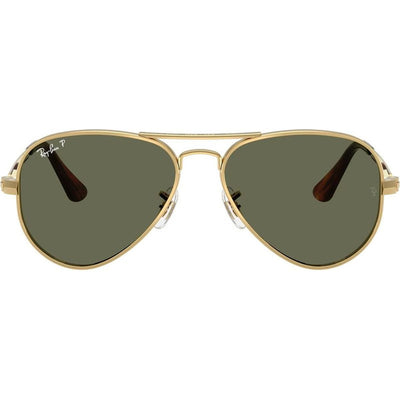 Aviator Max RB3925, Arista/Green Polarised Glass Lenses 58 Eye Size
