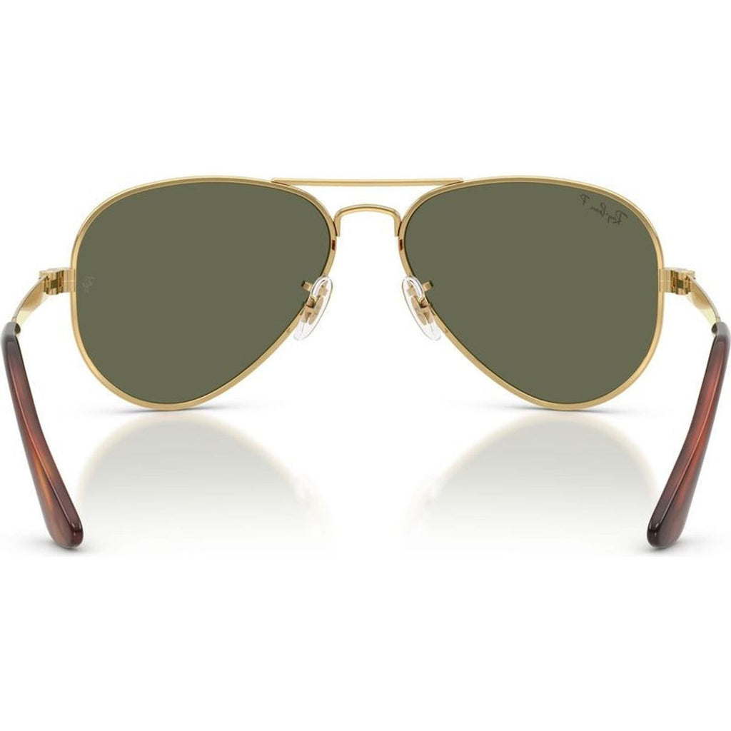 Aviator Max RB3925, Arista/Green Polarised Glass Lenses 62 Eye Size