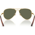 Aviator Max RB3925, Arista/Green Polarised Glass Lenses 62 Eye Size