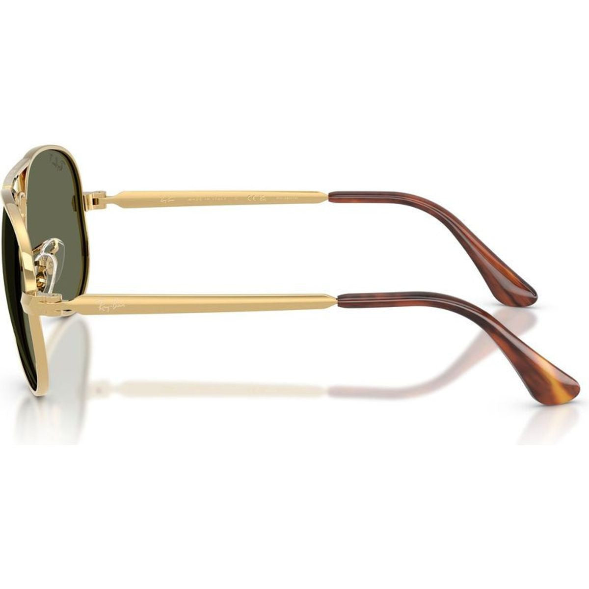 Aviator Max RB3925, Arista/Green Polarised Glass Lenses 62 Eye Size