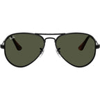 Aviator Max RB3925, Black/Green Glass Lenses 58 Eye Size