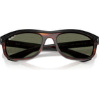 Balorama RB2489, Black on Havana/Green Polarised Glass Lenses