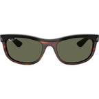 Balorama RB2489, Black on Havana/Green Polarised Glass Lenses