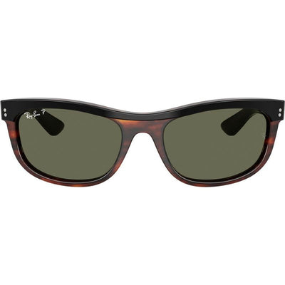 Balorama RB2489, Black on Havana/Green Polarised Glass Lenses