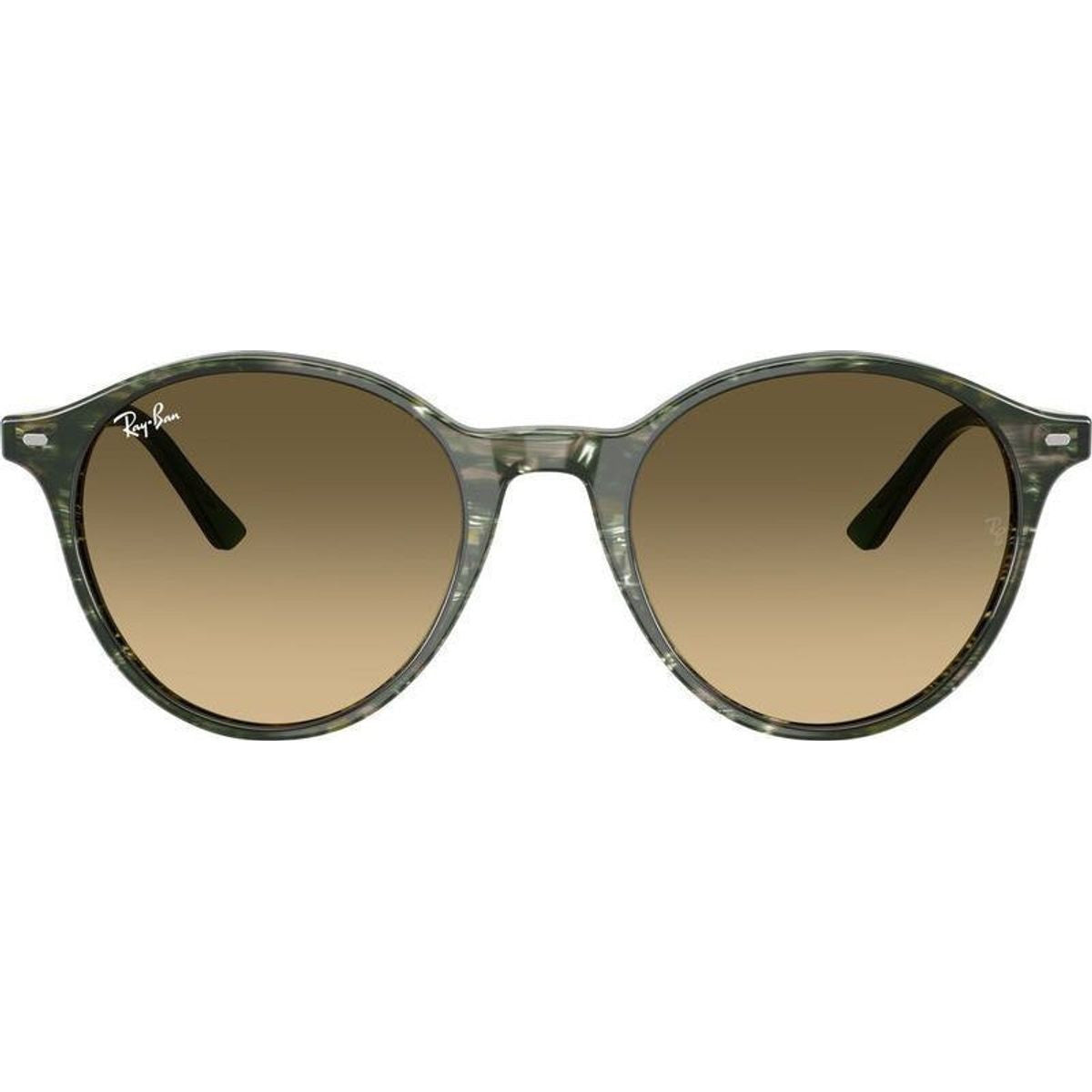 Bernard RB2230, Transparent Shade Fantasy Green/Brown Gradient Glass Lenses 51 Eye Size