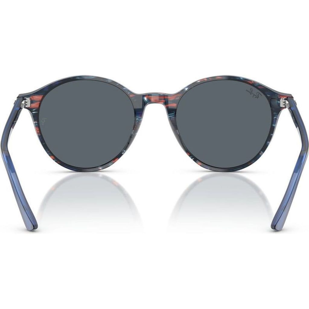 Bernard RB2230, Transparent Shade Fantasy Blue/Blue Glass Lenses 53 Eye Size