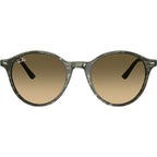Bernard RB2230, Transparent Shade Fantasy Green/Brown Gradient Glass Lenses 53 Eye Size