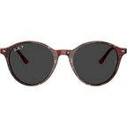Bernard RB2230, Transparent Shade Fantasy Red/Black Glass Polarised Lenses 51 Eye Size