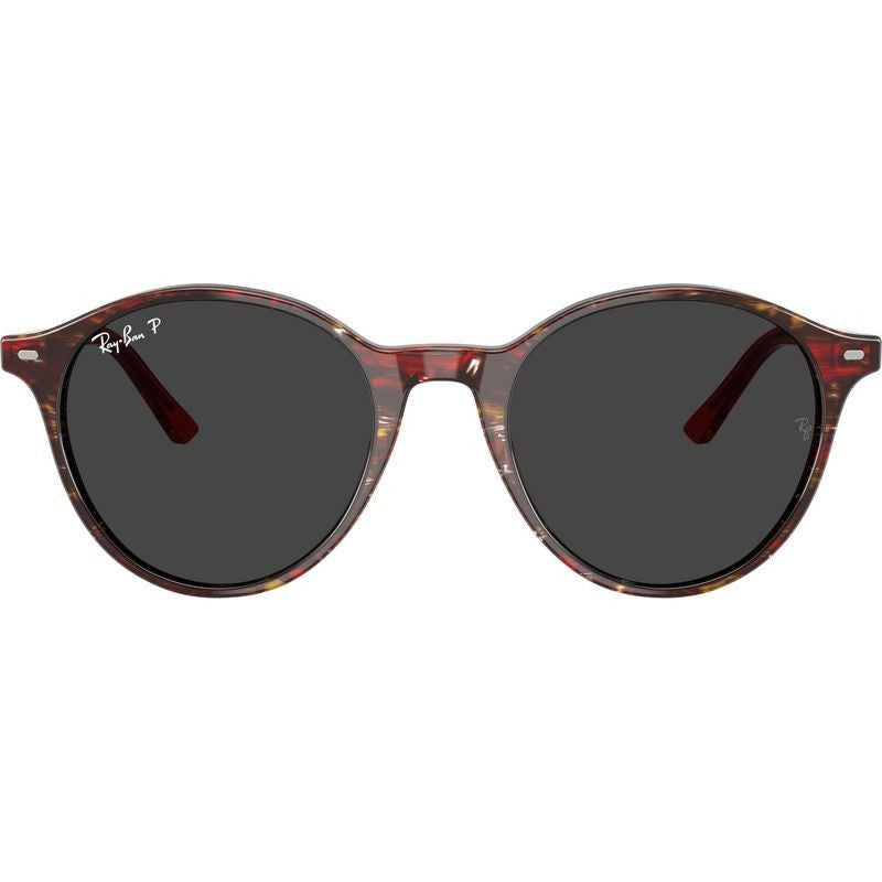 Bernard RB2230, Transparent Shade Fantasy Red/Black Glass Polarised Lenses 51 Eye Size