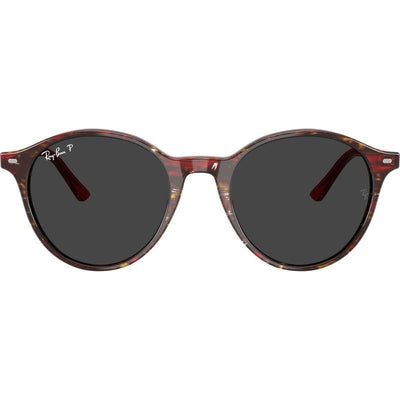 Bernard RB2230, Transparent Shade Fantasy Red/Black Glass Polarised Lenses 51 Eye Size