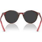 Bernard RB2230, Transparent Shade Fantasy Red/Black Glass Polarised Lenses 51 Eye Size