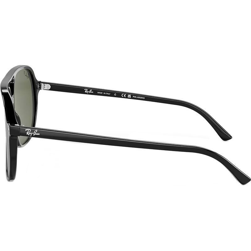 Bill RB2198, Black/Green Polarised Glass Lenses 56 Eye Size