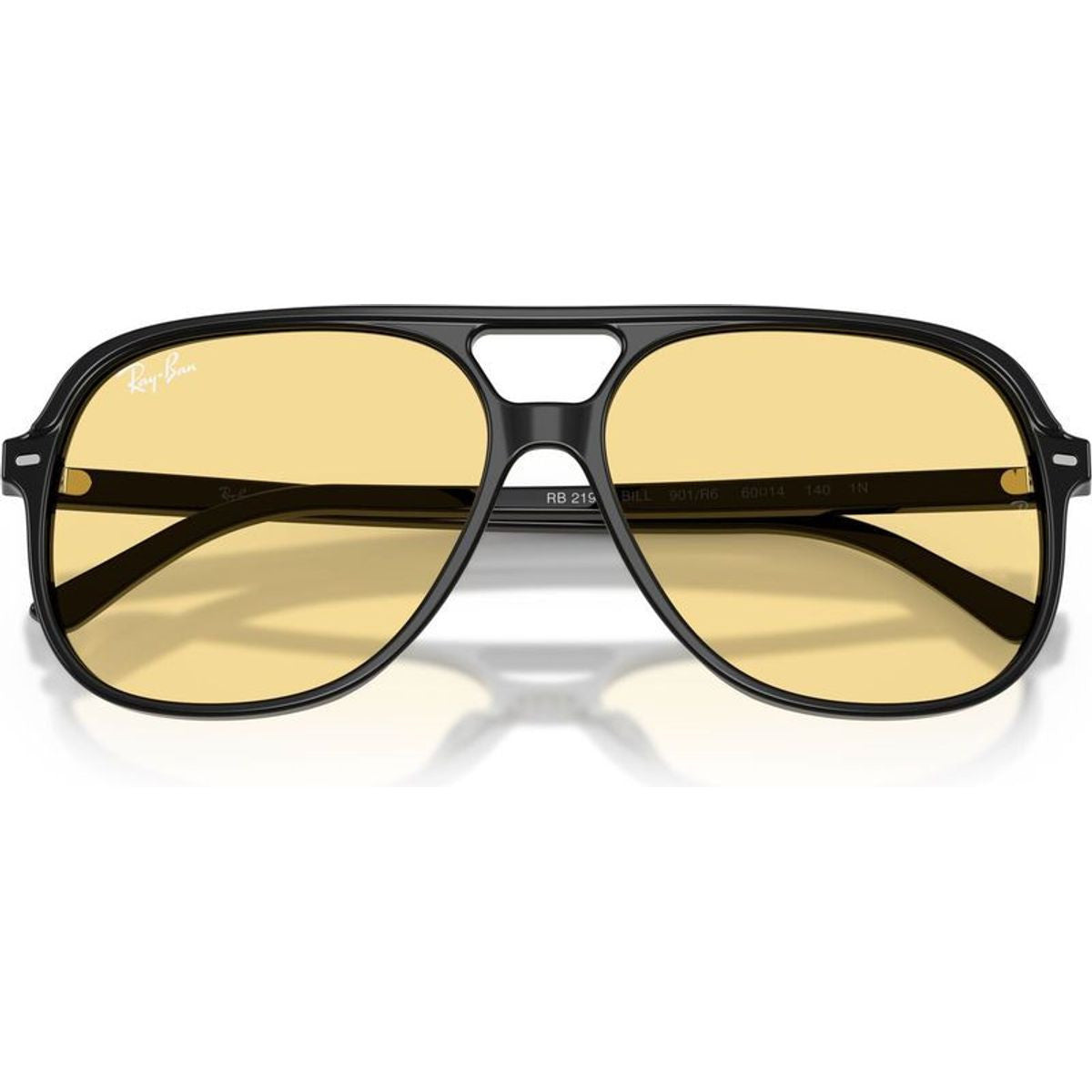 Bill RB2198, Black/Yellow Glass Lenses 60 Eye Size