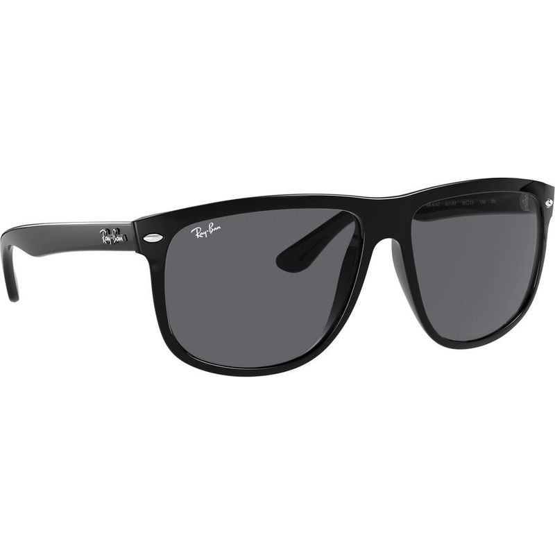 Boyfriend RB4147, Black/Dark Grey Lenses 60 Eye Size