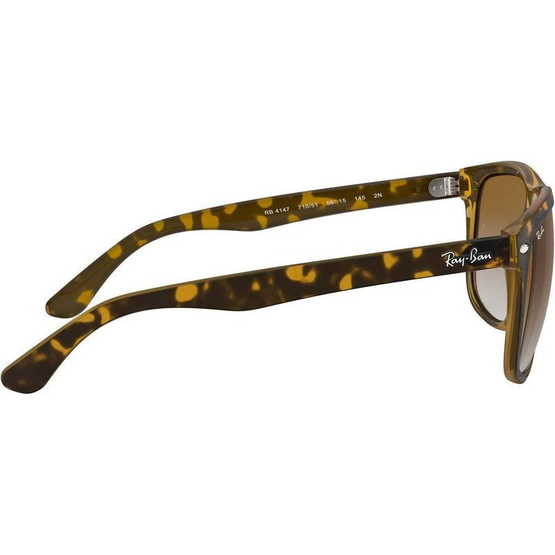 Boyfriend RB4147, Light Havana/Brown Gradient Lenses 60 Eye Size