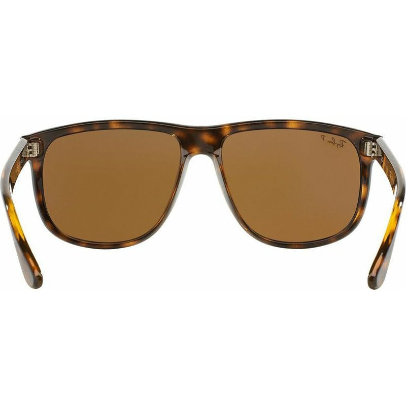 Boyfriend RB4147, Light Havana/Brown Polarised Lenses 60 Eye Size
