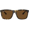 Boyfriend Two RB4547, Havana/Brown Polarised Glass Lenses 60 Eye Size