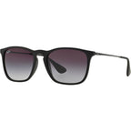 Chris RB4187, Black Rubber/Grey Gradient Lenses