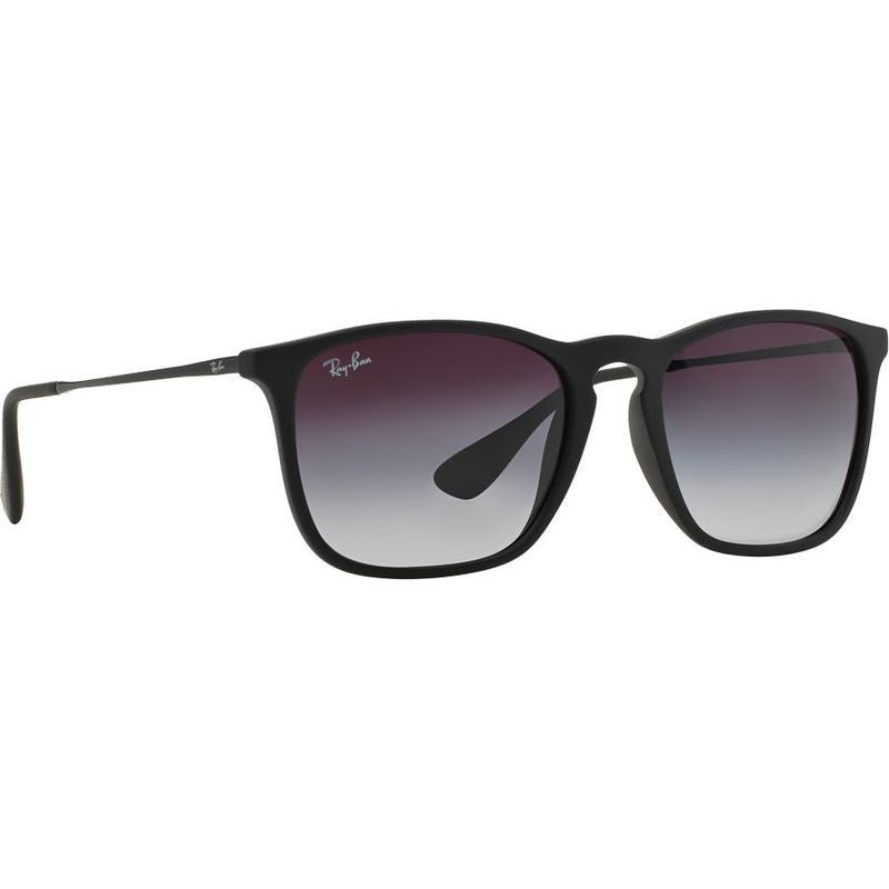 Chris RB4187, Black Rubber/Grey Gradient Lenses