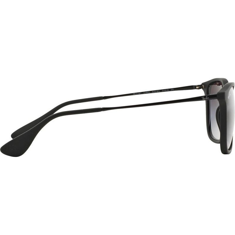 Chris RB4187, Black Rubber/Grey Gradient Lenses