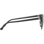 Clubmaster Classic RB3016, Grey on Black/Dark Grey Glass Lenses 55 Eye Size