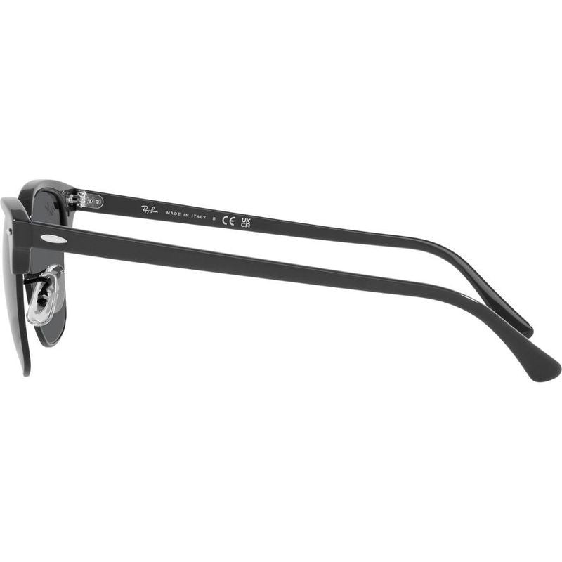 Clubmaster Classic RB3016, Grey on Black/Dark Grey Glass Lenses 55 Eye Size