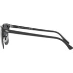 Clubmaster Classic RB3016, Grey on Black/Dark Grey Glass Lenses 55 Eye Size